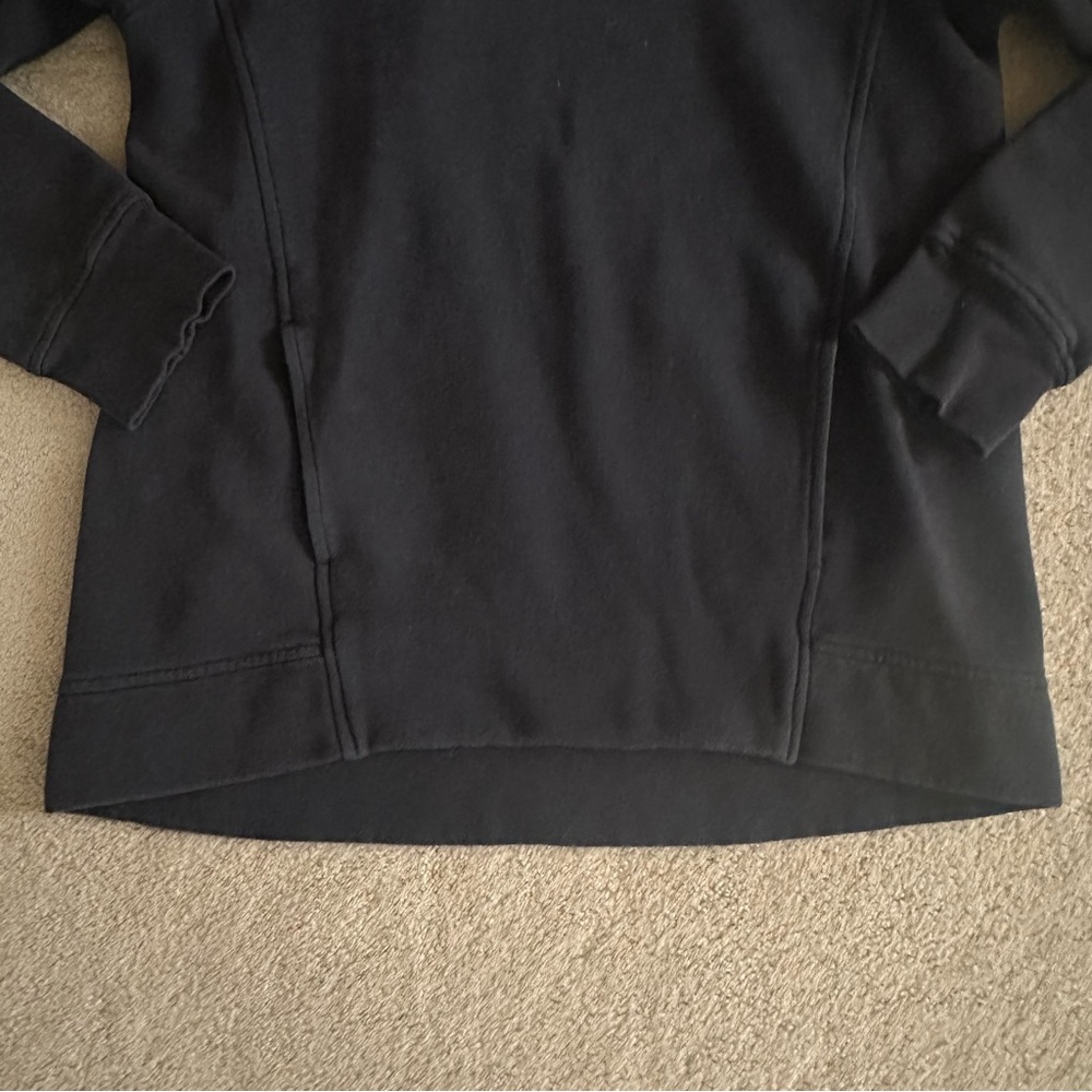 Lululemon Black Hoodie Sweater size 8 - Picture 3 of 7